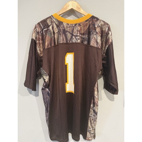G.‎ Willie USA Camouflage Vintage Football Sports Jersey T Shirt SzL - Picture 3 of 5